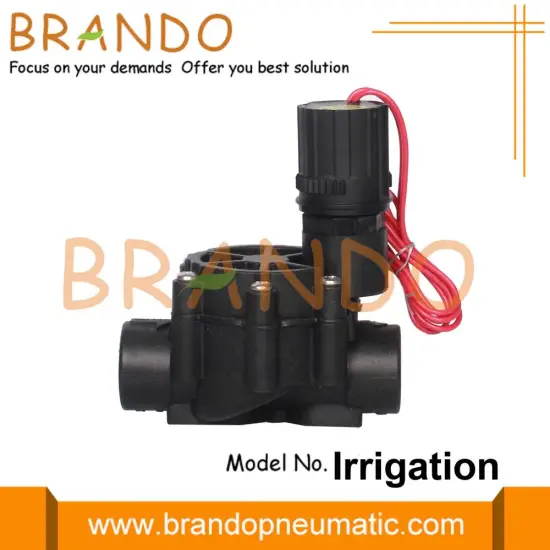 3/4'' Garden Irrigation Water Plastic Solenoid Valve 12VDC