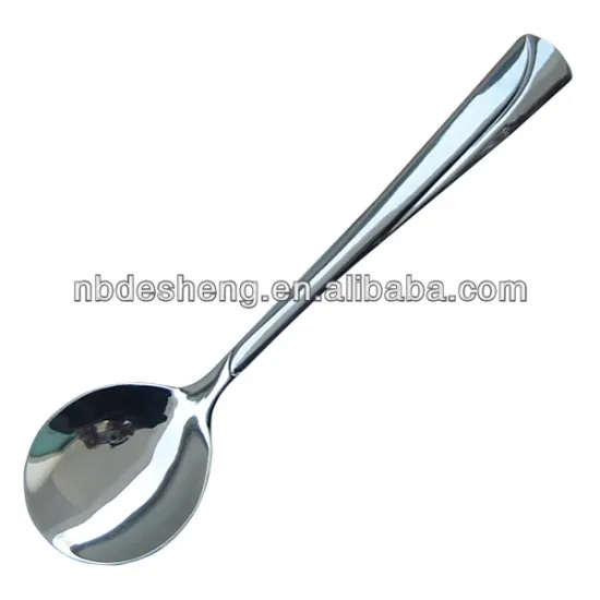 2014 best quality stainless steel serving spoons