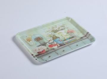 break resistant melamine serving tray