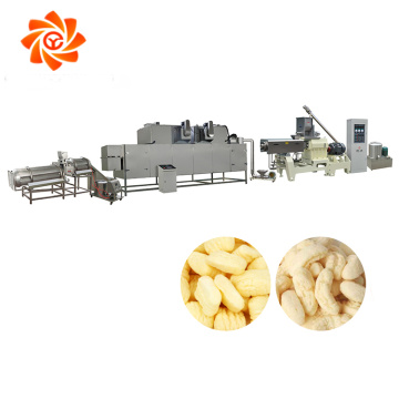 Snack food extruder puffed corn snacks food machinery