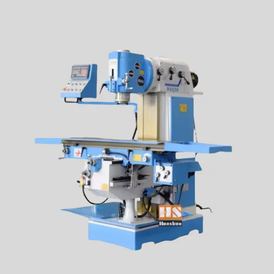 X5036 Vertical Milling Machine: A Universal Metal Milling Solution with Digital Display