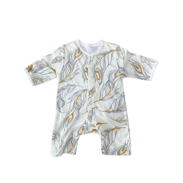 Bambu baskılı bebek pijama