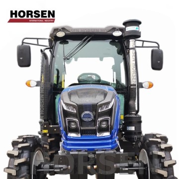 HORSEN China 4x4 50HP/60HP Compact Tractor with Loader and Backhoe