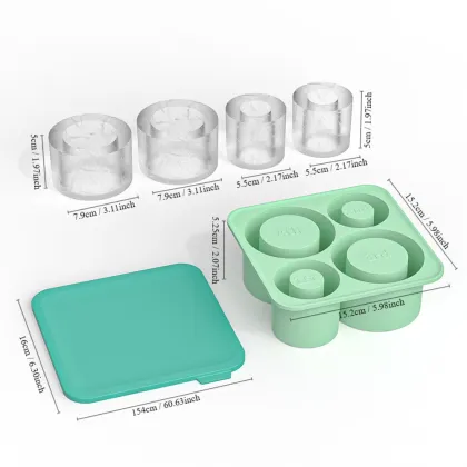 Stanley Cup Silicone Ice Tray with Cover