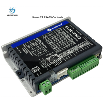 Controlador de motor Servo Servo de plana de plana-CS2RS-D507/CL2C-RS57 NEMA 23 RS485 BOCA CERRADA PLACA PADE