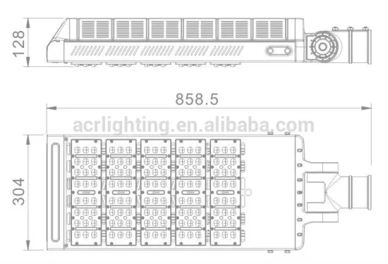 Cree chip Meanwell driver 5 years warranty led street light
