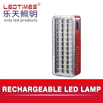 Portable Rechargeable Emergency Light Desk Table