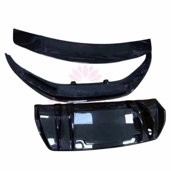 For the 2017 Audi R8 dry carbon fiber body kit front bumper edge rear diffuser rear spoiler