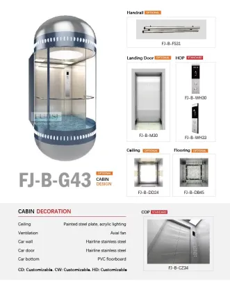 Panoramic Round Elevator Solutions: Residential Lifts and Elevators