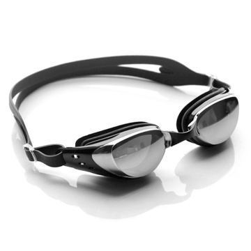 Eco Friendly Professional Silicone Swim Goggles with Mirrored Lenses