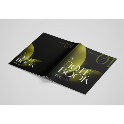 Saddle-Stitched Notebook for Daily Notes