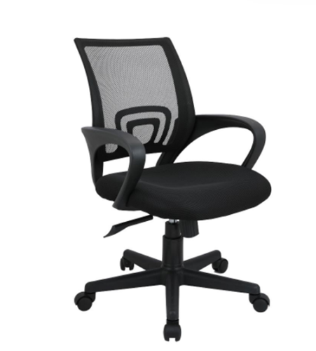Moderner atmungsaktives Büro -Mesh -Stuhl mit Rädern