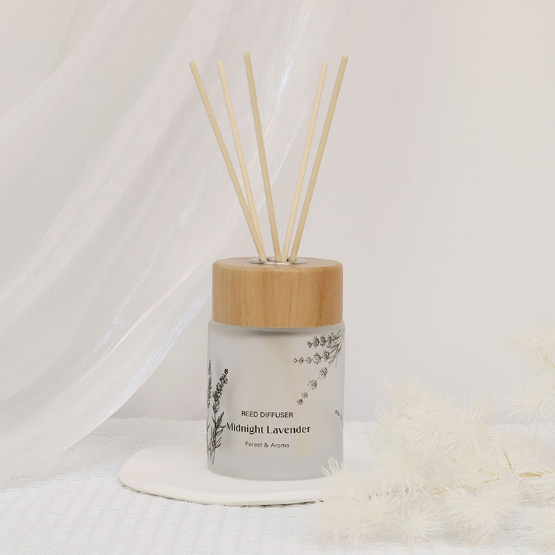 ขวดแก้วน้ำค้างแข็ง 150 มล. Reed diffuser