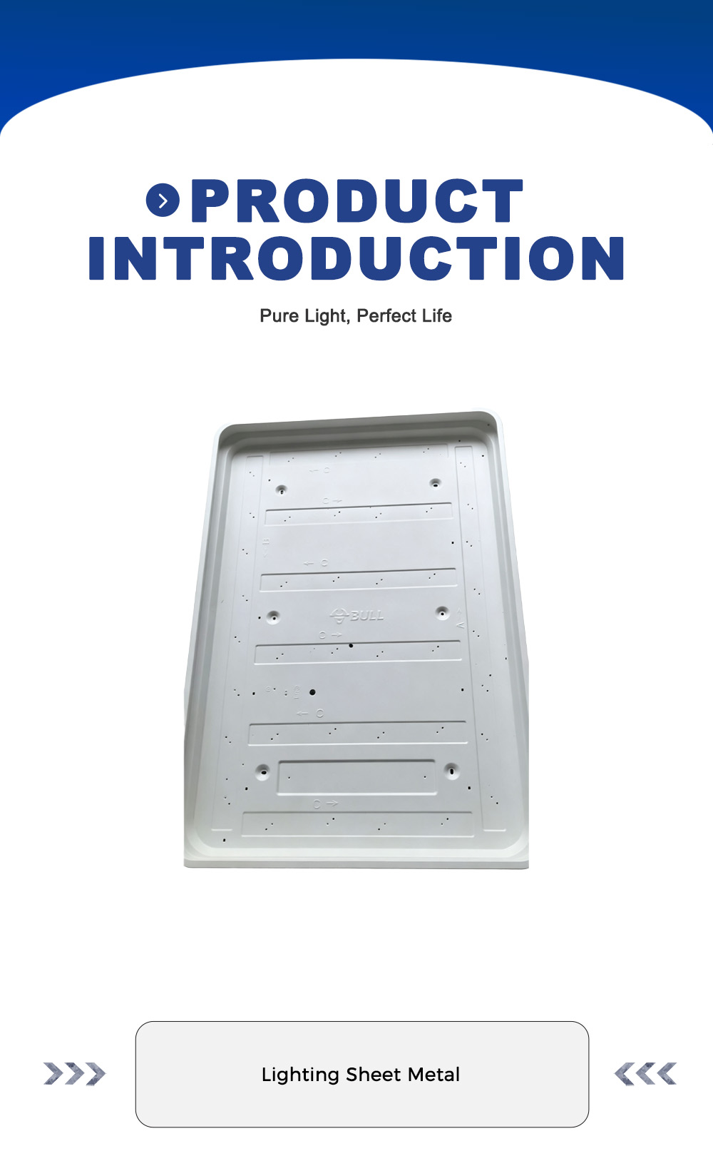 White Electrical Base Plate x