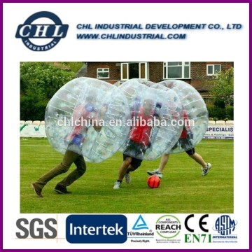 Hot sales inflatable PVC/TPU bubble Soccer ball