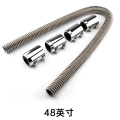 48" Radiator Coolant Water Hose with Caps Kit
