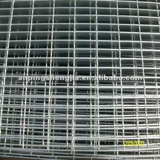hot dipped galvanized steel grating (factory)
