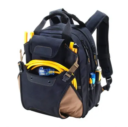 Tradesman Pro Organizer 39 Pockets Electrician Tool Bag Backpack - Klein Tools