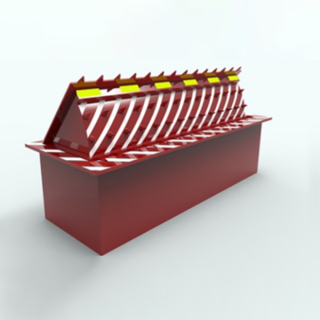 High-Pressure Hydraulic Road Blockers: 120 Ton Capacity with 25mm Thick Panels