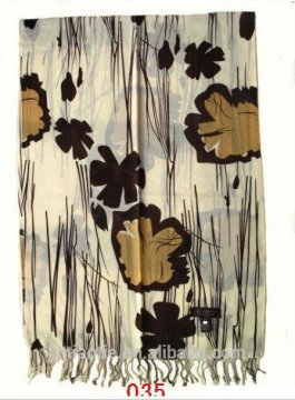 Custom design top quality digital printing fashion silk scarf