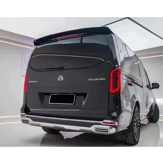 Mercedes Benz Vito W447 to GLS Maybach Style Grille Front Bumper Assembly with Lights (2016-2020)