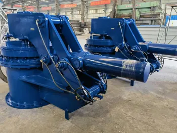 Hydraulic furnace top Release valve