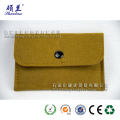 Kundenspezifische Farbe und Größe Filz Geldbörse Tasche