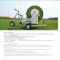 En sprinklermaskin med integrerat styrsystem, enhetlig nederbörd och stark återhämtningskraft Aquajet LL 75-380TW