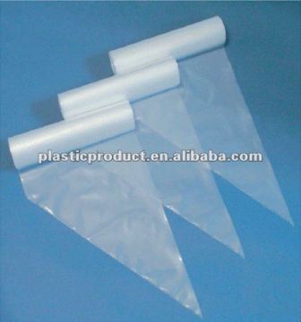 Disposable cake plastic bags