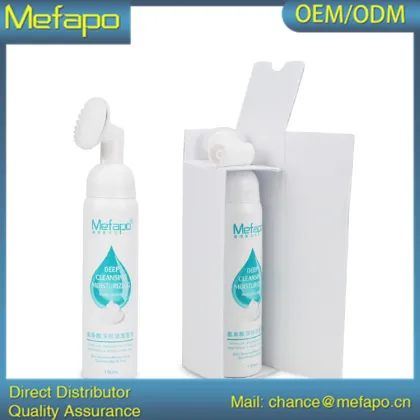 OEM/ODM Whitening Facial Foam Cleanser Gentle Foaming Facial Cleanser