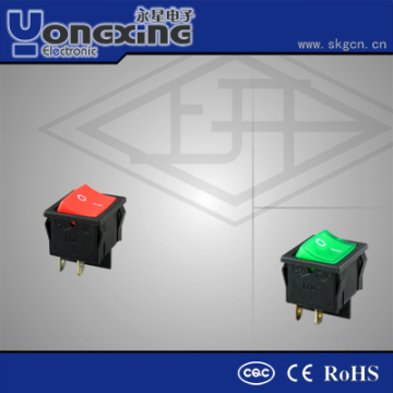 KCD 6A /10R 250V AC 1/3HP/15R 125V AC Lamp/ Light Rocker Switch