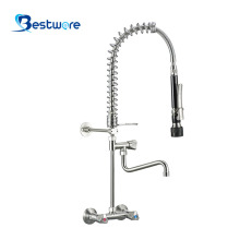 Pull Out Wall Mounted Commercial Faucet