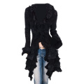 Womens Cardigan Gothic Steampunk Slim Fit Lace Cardigan