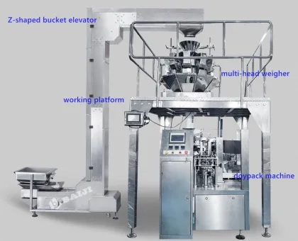 Automatic Mushroom Tea Bag Snack Weighing Filling Sealing Machine