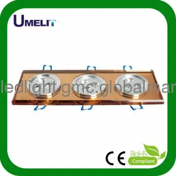 3×3W Triple head Recessed Led Ceiling light