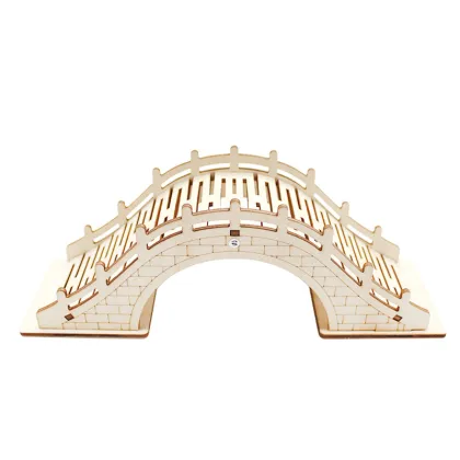 DIY Wooden Science Teaching Aids: Construct Your Own Arch Bridge Model for Physics & STEM Experiments