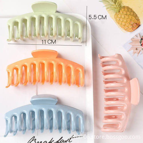 Wholesale Fashion Acrylic Acetate Hair Claw Clip for Women