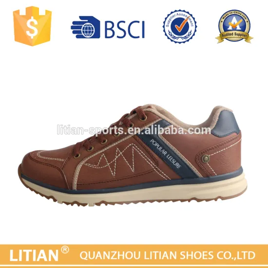 Best pu upper with Rubber outsole new arrival mens casual shoes