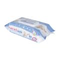 Lingettes humides jetables biodégradables pour bébés OEM de nettoyage doux