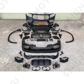 GLB35 AMG Style Body Kit for Benz GLB Class X247 (2019-2022) - Front Bumper with Grille and Rear Lip
