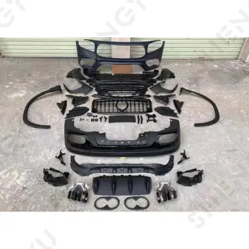 GLB35 AMG Style Body Kit for Benz GLB Class X247 (2019-2022) - Front Bumper with Grille and Rear Lip