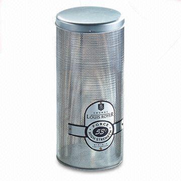 Wine Tin Box with 0.23mm Plate Thickness, Measures 108 x 246mm