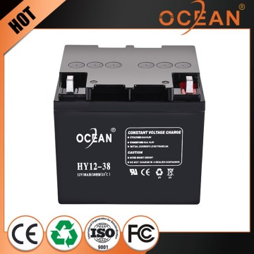 New product promotion 12V durable in use 38ah factory supply ups battery price