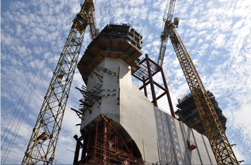 Sistema de escalada hidráulica de melhor venda para construção de edifícios