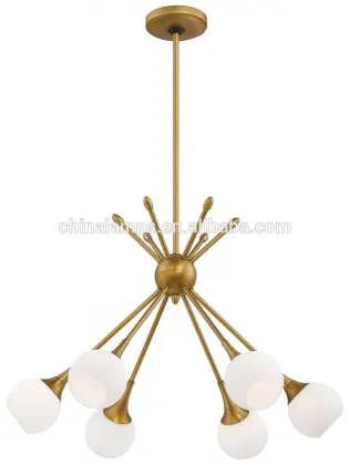 Chandelier light modern scientific name of seeds glass bulbs pendant lamps for restaurant lighting decoration