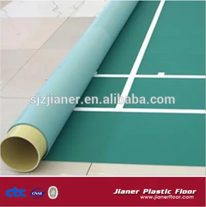 Advantage pvc badminton court flooring
