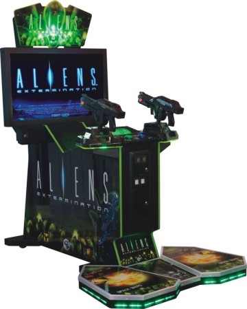 Aliens shooting game