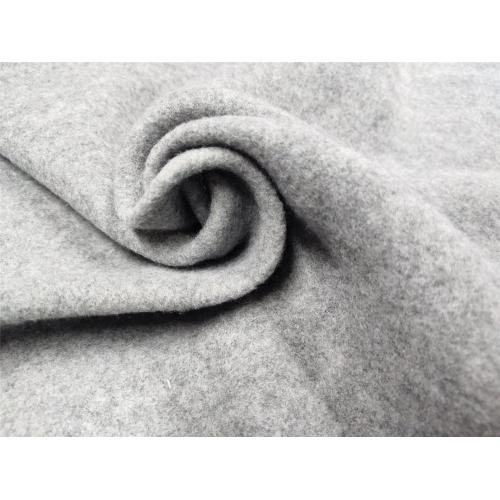 100%Polyester Melange Fleece with One Side Brush Fabric