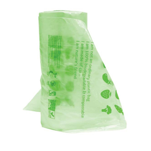 Printing or Transparent Color Storage Biodegradable Supermarket Special Fruit Vegetable Flat Polythene Food Bag on Roll