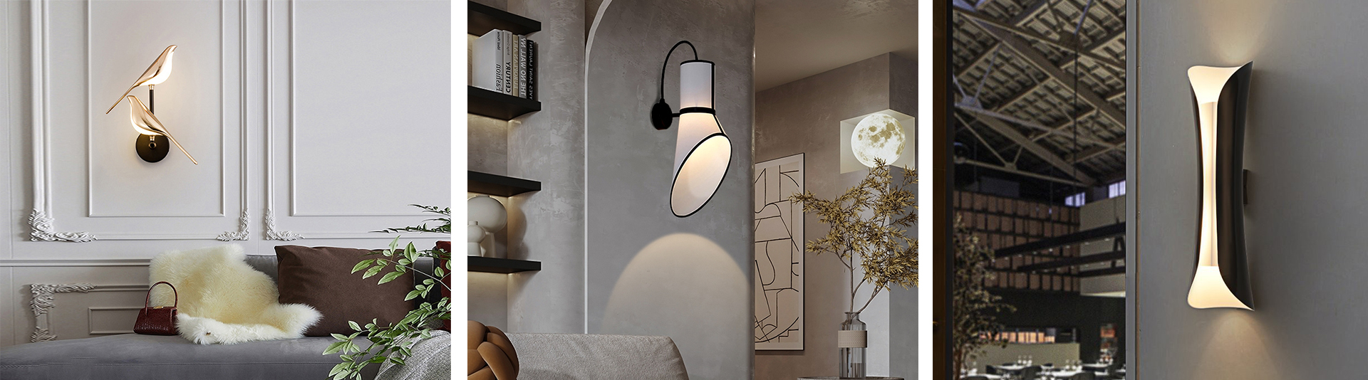 Wall lamp, a wonderful decoration in the space